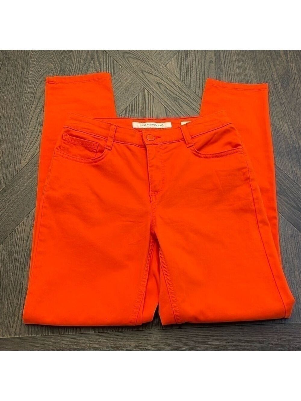 Jones New York SoHo Orange Ankle Jeans Size 4